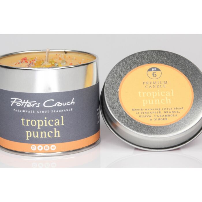 Potters Crouch - Candle Tin - Tropical Punch-1